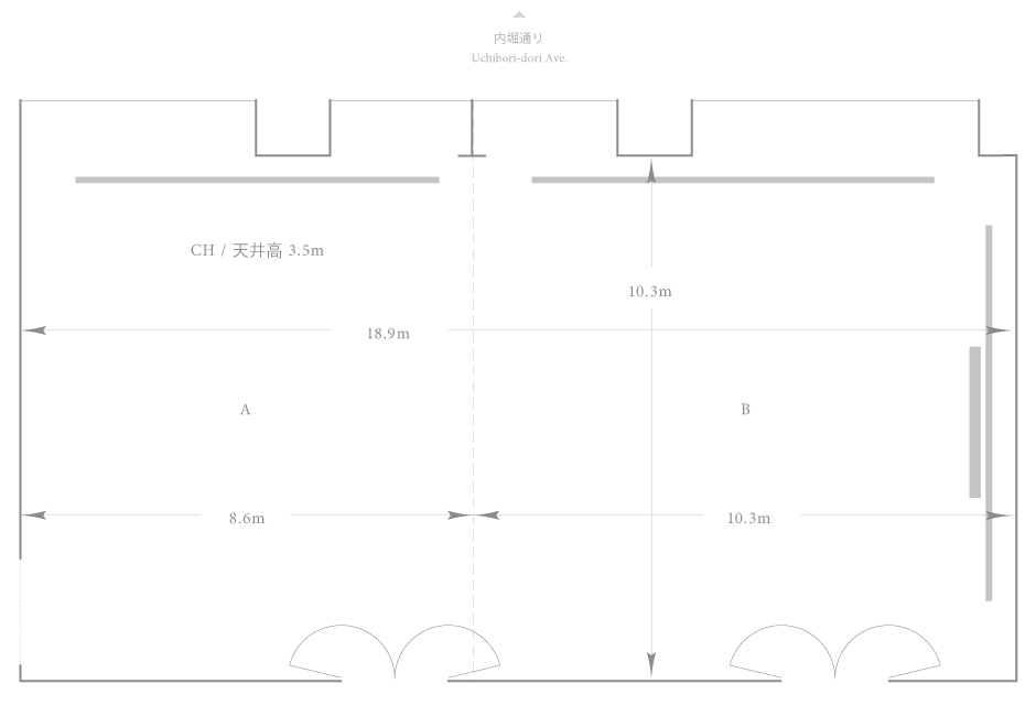 Palace Hotel Tokyo - Ume - Floor Plan