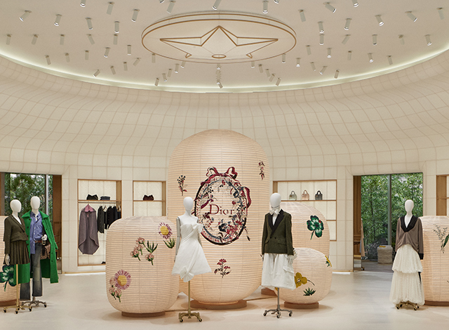 Palace Hotel Tokyo Accommodation Package A Touch Of Dior Bamboo Pavilion Central Space | © 美しい国の、美しい一日がある。2024