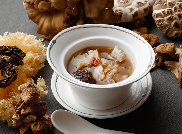 Palace Hotel Tokyo Amber Palace Autumn 2025 Steamed Morel Mushroom Soup