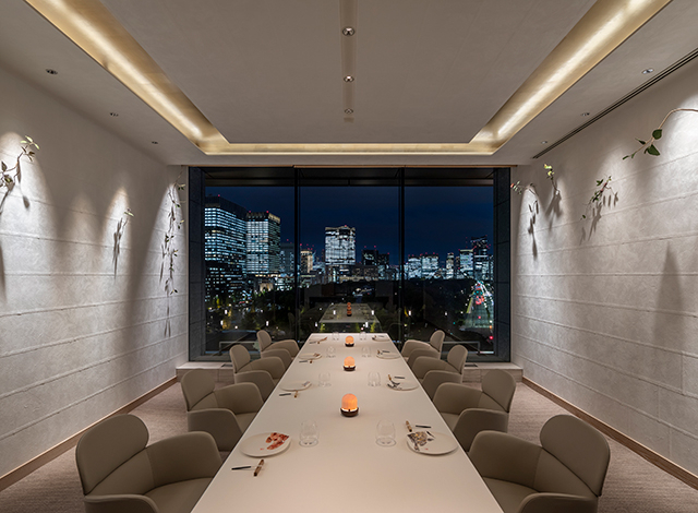 Palace Hotel Tokyo – Esterre – Private Dining Room – Evening – H2