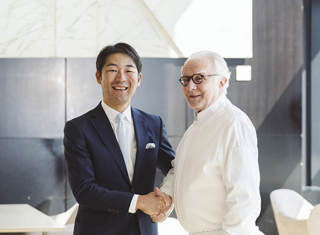 Palace Hotel Tokyo Esterre Shichiken Kitahara＆Alain Ducasse | © 美しい国の、美しい一日がある。2024