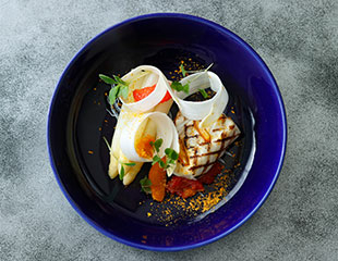 Palace Hotel Tokyo – Esterre – Spring 2023 – Tai and white asparagus
