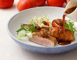 Palace Hotel Tokyo Esterre By Alain Ducasse Summer 2025 Seared Veal Tenderloin And Sweetbread HT2