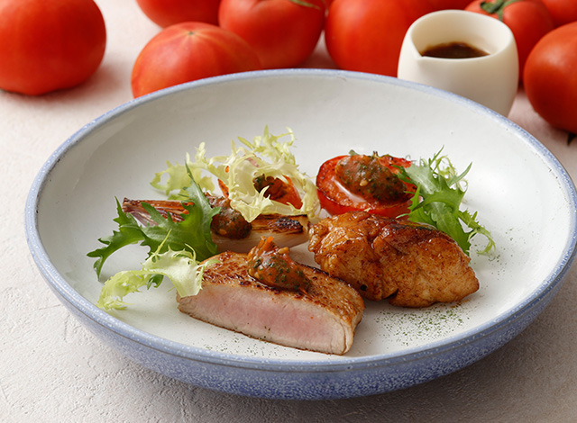 Palace Hotel Tokyo Esterre By Alain Ducasse Summer 2025 Seared Veal Tenderloin And Sweetbread
