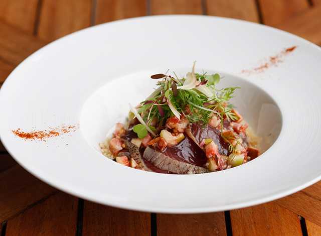 Palace Hotel Tokyo Grand Kitchen Autumn 2025 Grilled Autumn Bonito | © 美しい国の、美しい一日がある。2024