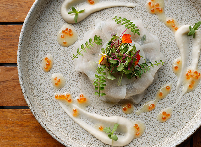 Palace Hotel Tokyo Grand Kitchen Winter 2025 Yellowtail Tartare | © 美しい国の、美しい一日がある。2024