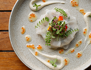 Palace Hotel Tokyo Grand Kitchen Winter 2025 Yellowtail Tartare HT2 | © 美しい国の、美しい一日がある。2024