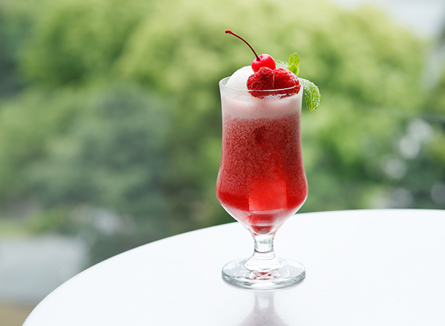 Palace Hotel Tokyo Lounge Bar Prive Autumn 2025 Raspberry Cream Soda | © 美しい国の、美しい一日がある。2024
