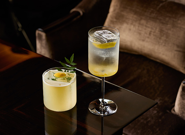 Palace Hotel Tokyo Lounge Bar Prive Autumn 2026 Japanese Whiskey Sour Yuzu Gin Tonic | © 美しい国の、美しい一日がある。2024 Palace Hotel Tokyo Lounge Bar Prive Autumn 2026 Japanese Whiskey Sour Yuzu Gin Tonic | © 美しい国の、美しい一日がある。2024