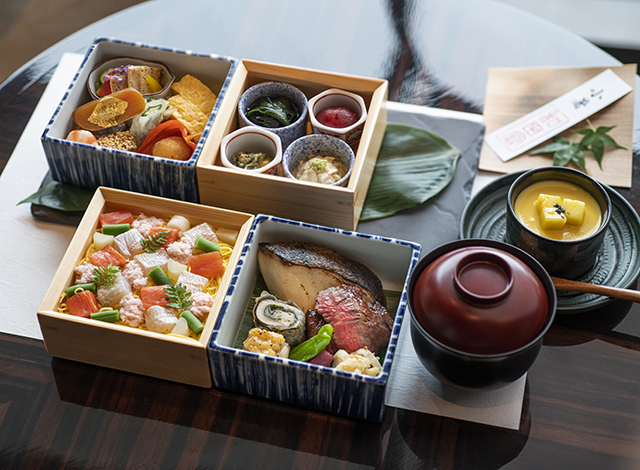 Palace Hotel Tokyo – Lounge Bar Privé – Seasonal Bento Soso Kiwami – H2