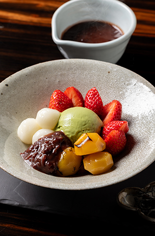 Palace Hotel Tokyo Lounge Bar Prive Winter 2025 Tanba Dainagon Zenzai II T2 | © 美しい国の、美しい一日がある。2024