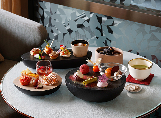 Palace Hotel Tokyo – The Palace Lounge – Autumn 2023 – Afternoon Tea Stones