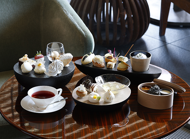 Palace Hotel Tokyo – The Palace Lounge – Winter 2022 – Afternoon Tea Stones